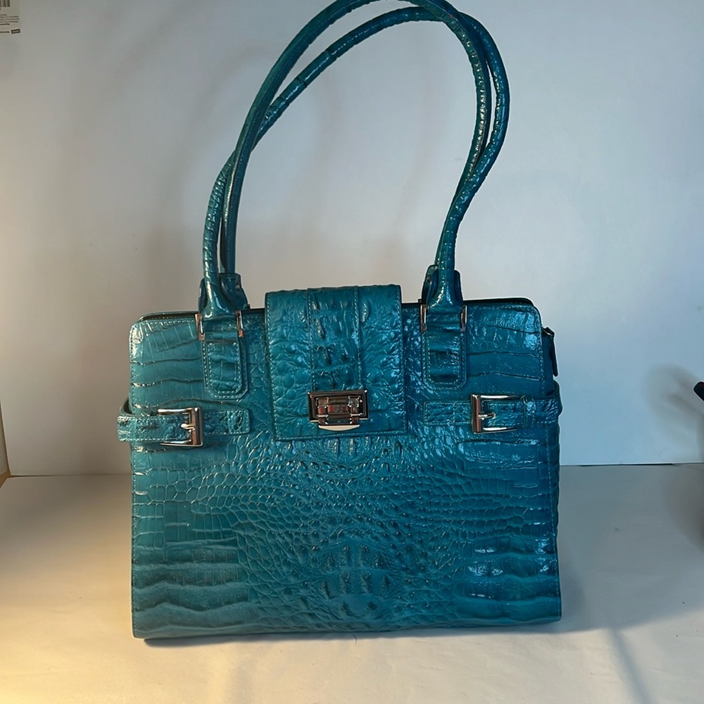 Charlie Lapson Croco Handbag